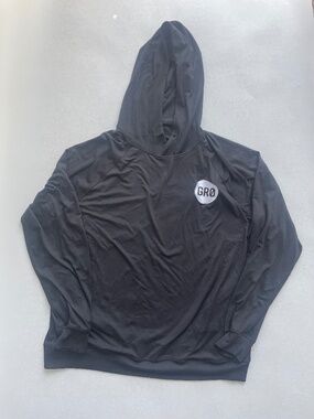 Feat Clothing GRØ Hoodie Men’s XL Black Performance Pullover Side Pockets